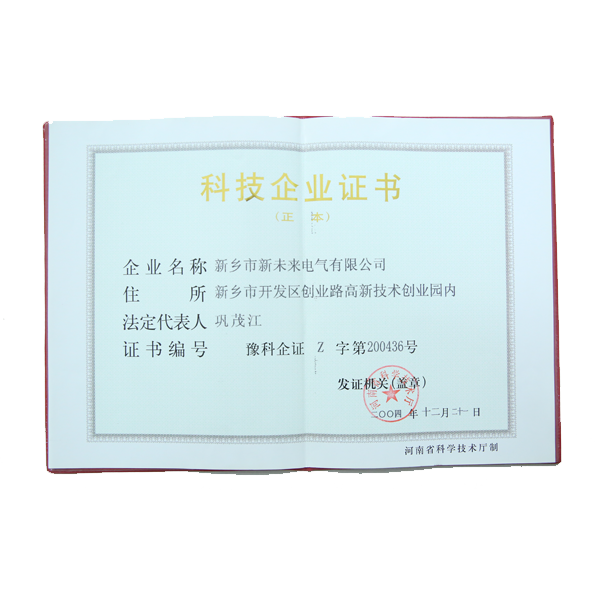 Technology Enterprise Certificate